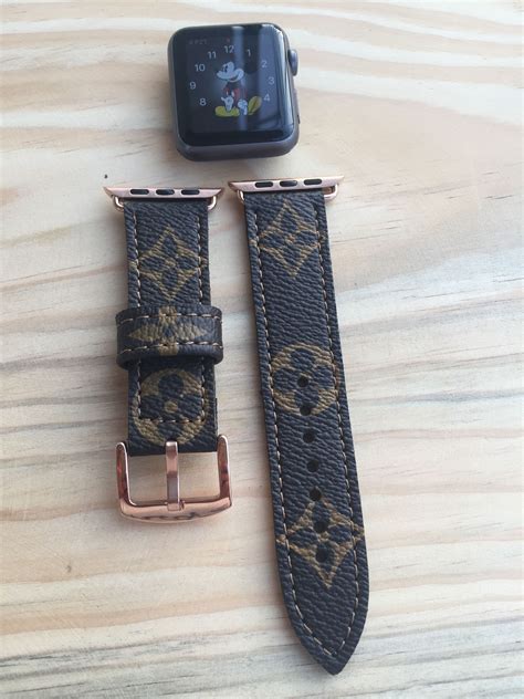 louis vuitton watch band for apple watch|authentic lv Apple Watch band.